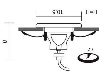 Точечный встраиваемый светильник Arte Lamp GRUS A6667PL-1WH, 1хGU10