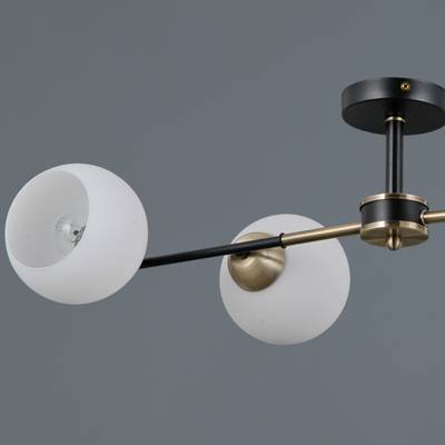 IL0469-4CSQ-24 BK AB LIBRA светильник потолочный