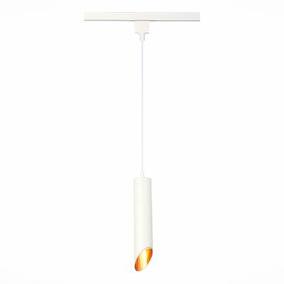 ST152.506.01 Светильник трековый Белый GU10 1*50W IP20 D60xH300 220V Без ламп