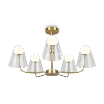 Подвесной светильник Doublety FR5382PL-05BS, G9х5. TM Maytoni