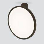 Накладной светодиодный светильник Brain 12W 4200K черный DLS029