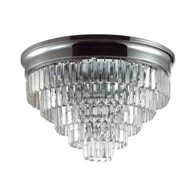 8266/8C CLASSI LN26 хром/хрусталь металл/прозрачный Люстра потолочная Е14 8*40W 220V ZAHA
