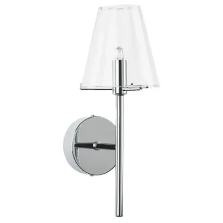 758614 Бра DIAFANO 1х40W G9 ХРОМ/ПРОЗРАЧНЫЙ Lightstar
