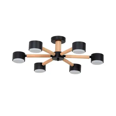 Потолочная люстра Arte Lamp TENDA A1624PL-6BK, 6хGX53