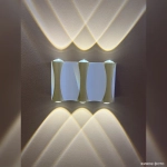 Бра Crystal Lux CLT 022W3 WH-GO 4000K 1400/423