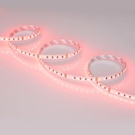 Светодиодная лента RT 2-5000 24V RGB 8mm (3838, 120 LED/m, LUX) (Arlight, 11 Вт/м, IP20)