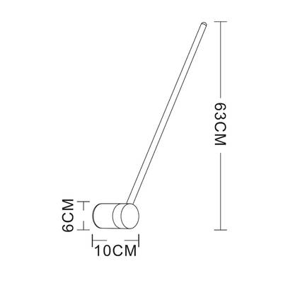 Настенный светильник Arte Lamp POLIS A2027AP-1PB, 1хLED