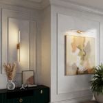 6635/9WL HIGHTECH ODL24 313 металл/античная бронза/акрил Настенный светильник IP20 LED 8W 3000K/4000K/6000K (перекл ч/з тумблер) 220V ALEDO