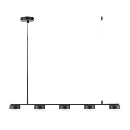 8117/5 COMFI LN26 236 черный, металл Подвесной светильник LED GX53 5*7W 220V TORINA