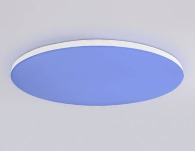 Потолочный светодиодный светильник с Wi-Fi Яндекс Алисой/Tuya/Smart Home/Alexa  FZ2003 WH белый IP54 30W 3000K-6500K+RGB D450*60 (ПДУ ИК