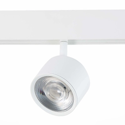 ST353.536.06 Магнитный трековый светильник белый LED 1*6W 3000K 560Lm Ra>80 36° IP20 L120xW81xH138 48V