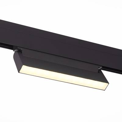 ST363.436.12 Магнитный трековый светильник Черный LED 1*12W 3000K 720Lm Ra&gt;80 120 IP20 L219xW22xH108 48V