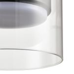 8232/1 COMFI LN25 193 черный/прозрачный, металл/стекло Подвес LED GX70 1*10W 220V NATALINA