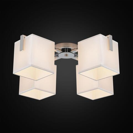 Citilux Стенли CL465141 Люстра с белыми абажурами