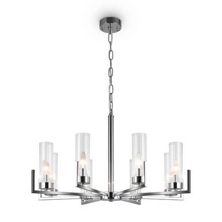 Подвесной светильник Adeline FR5214PL-08CH, E14х8. TM Maytoni