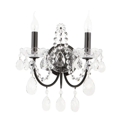 Бра Crystal Lux ODELIS AP2 BROWN 2570/402