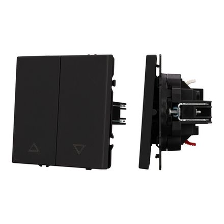 Механизм выключателя управления шторами SWT-NOBE-MKR2-SFPL-BK (230V, 10A) (Arlight, -)