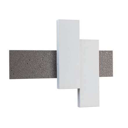 Настенный светильник Indigo 14023/2W Silver stone, 2хLED