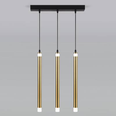 Подвесной светодиодный светильник в стиле лофт 50133/3 LED бронза
