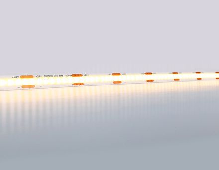 Светодиодная лента GS4651 COB 320Led/ 10W m/ 24V IP20 3000K 5m кратность резки 50mm (2 конт.)