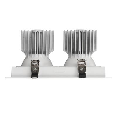 Светильник MS-VORTEX-BUILT-S250x140-2x30W Warm3000 (WH-WH, 50 deg, 230V) (Arlight, IP20 Металл, 5 лет)