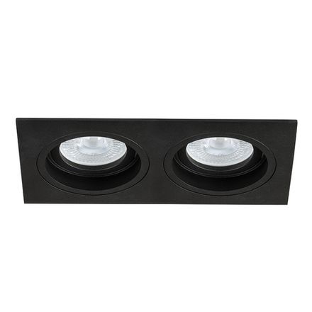 Точечный встраиваемый светильник Arte Lamp TARF A2178PL-2BK, 2хGU10