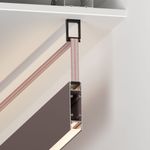 Профиль SL-LINE-25100-DUAL-2500 ROSE CHAMPAGNE (Arlight, Алюминий)