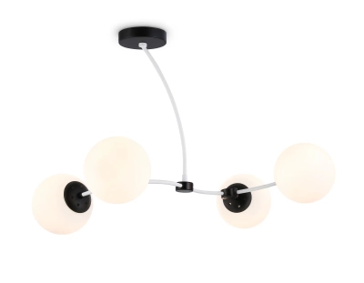 Подвесной светильник TR2542/4 WH/BK белый/черный E27/4 max 60W 700*450*450