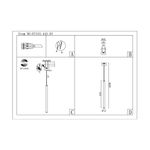 ST153.443.03 Светильник подвесной Черный LED 1*3W 4000K 255Lm Ra  IP20 D30xH1 500 180-240V