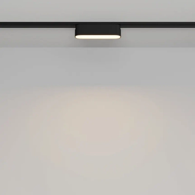 Трековый светильник Базис / Basis Radity 3000K 6Вт 120°, TR080-1-6W3K-B. TM Maytoni