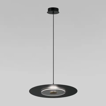Подвесной светильник с металлическим плафоном 40030/1 LED / черный, LED