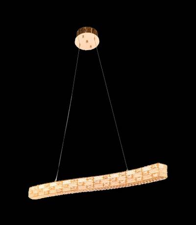 Люстра подвесная Festo Gold FL1051-10PL, LED