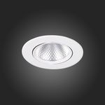 ST211.538.06.24 Св-к встр. Белый LED 1*6W 3000K 480Lm Ra80 24° IP20 D86xH50 220-240V