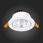ST211.548.10.36 Св-к встр. Белый LED 1*10W 4000K 750Lm Ra80 36° IP20 D109xH65 220-240V
