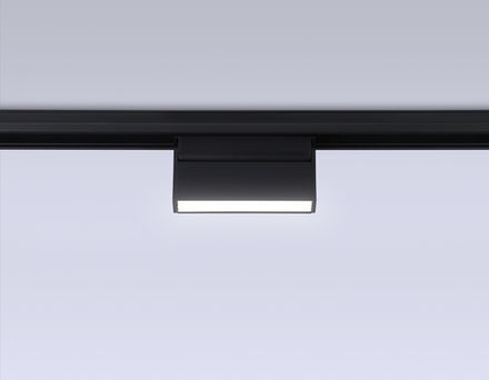 Светильник светодиодный трековый для шинопровода Magnetic GL4059 BK черный IP20 6W 4200K 48V 115*22*105
