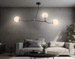 Подвесной светильник TR2568/3 BK/SB черный/бронза E27/3 max 60W 1130*150*540