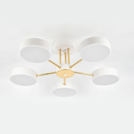 Светильник на штанге Escada 10262/5 LED*64W White/Gold