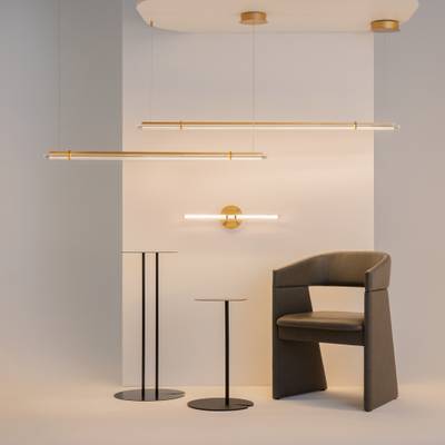 Настенный светильник (бра) Plume 3000К 12Вт, MOD340WL-L10BS3K. TM Maytoni