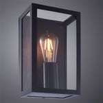 Уличный настенный светильник Arte Lamp BELFAST A4569AL-1BK, 1хE27