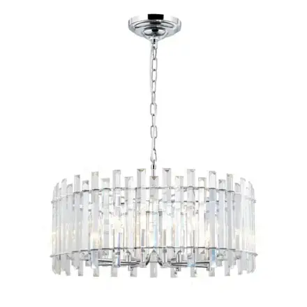 Citilux Ингвар CL334181 Люстра подвесная хрустальная Хром