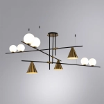 Люстра на штанге Arte Lamp JACOB A7029PL-9BK, 3хE27
