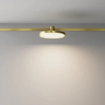 Трековый светильник Плато / Plato Flarity 3000K 10Вт 120°, TR153-1-10W3K-BS. TM Maytoni