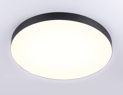 Светильник светодиодный потолочный FV5537 BK черный LED 90W 3000K D600*58 (Без ПДУ)