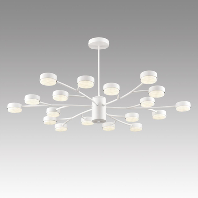 8265/18 COMFI LN26 233 металл, белый Люстра GX53 LED 18*7W 220V TORINA
