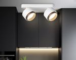 Светильник накладной TN71285/2 WH/BK белый/черный GX53/2 max 12W 270*95*137