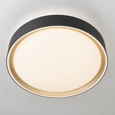 Citilux BOSS CL751251G LED RGB Светильник с пультом Чёрный с Золотом