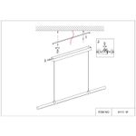 Подвесная люстра Cuero 4111-1P. ТМ Favourite