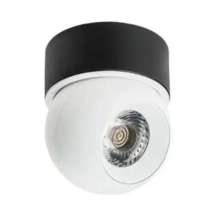 i06207 Светильник INTERO LED 9W 850LM 24G БЕЛЫЙ/ЧЕРНЫЙ 3000K (217062+521707)