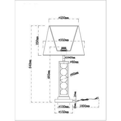 Декоративная настольная лампа Arte Lamp JESSICA A4062LT-1PB, 1хE27