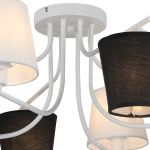 IL8135-8COU-79 WH Base светильник потолочный ILLUMICO, E14х8